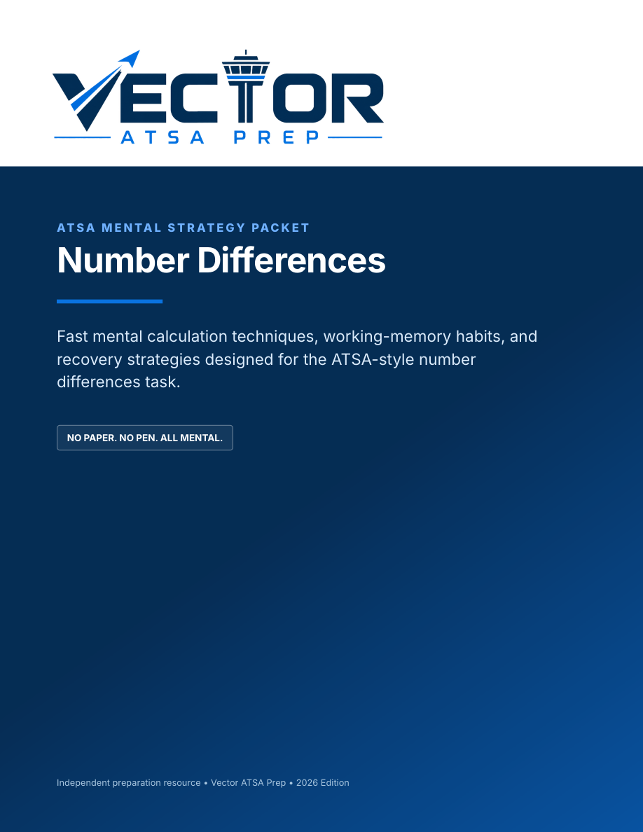 Number Differences — Mental Strategy Guide cover